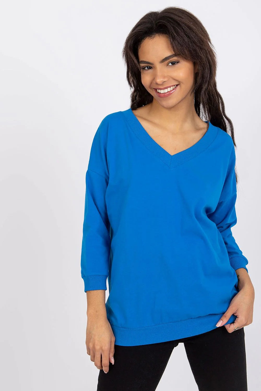 Chemisier femme style moderne manches longues col V coton elastane jaune vif taille ajustableemode été