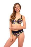 Soutien-gorge nageur Lupo Line bikini motif tropical été élégant femmes plage piscine style moderne maintien bonnets souples armatures bretelles ajustables