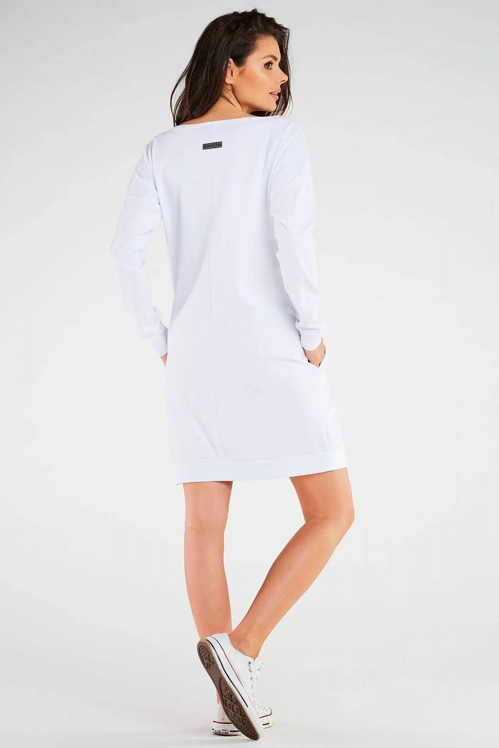 Robe de jour Infinite You robe ample manches longues matière douce confort porté toute la journée robe femme style décontracté