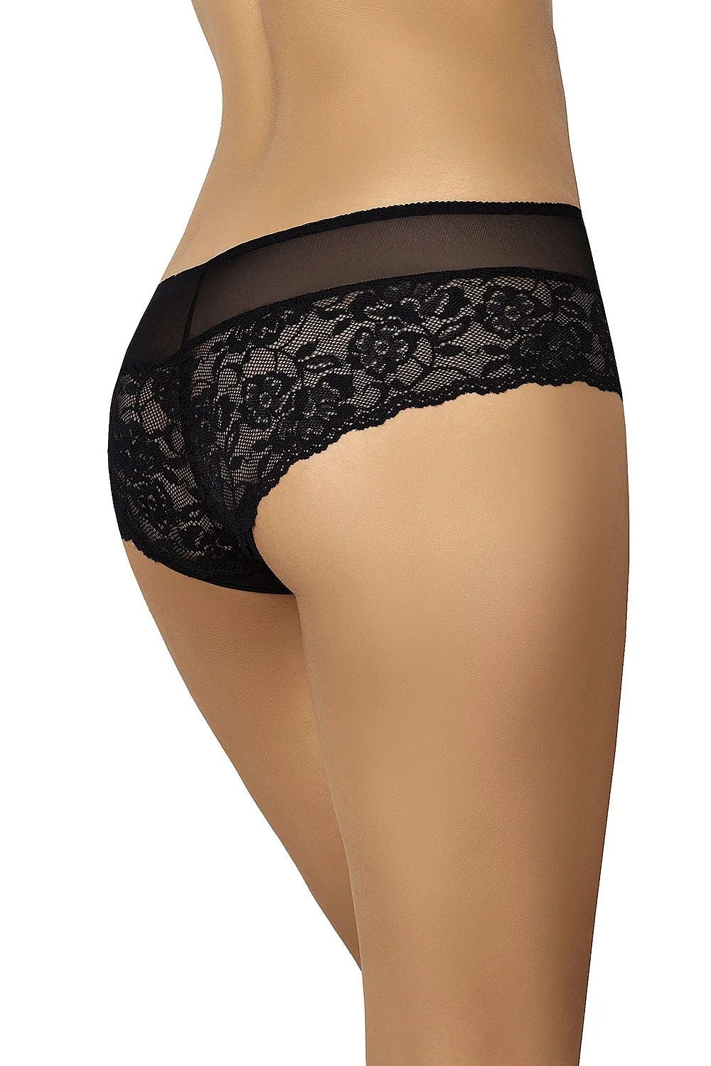 Shorts Teyli Mesh Lace Black Elegant Everyday Lingerie Nightwear Women