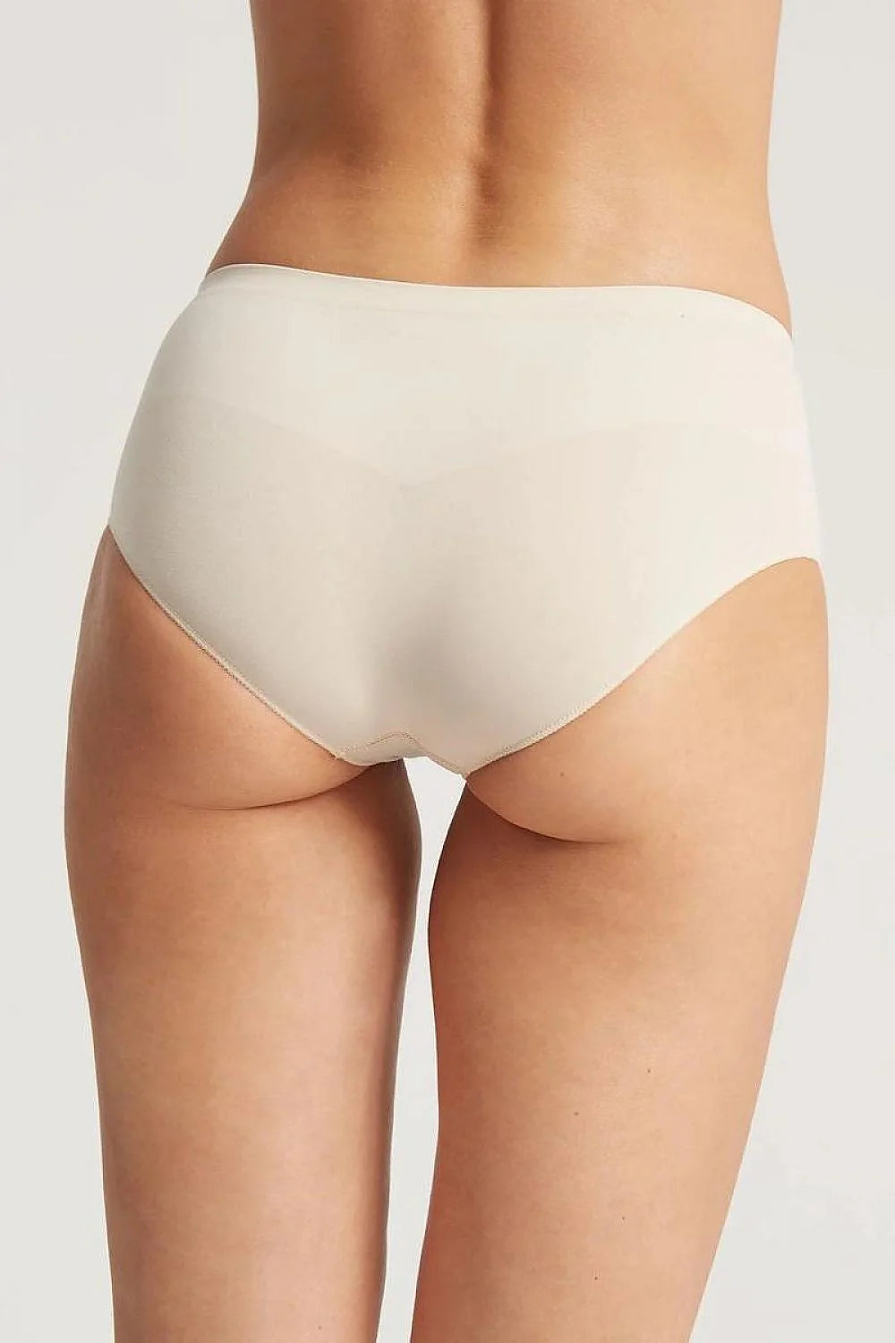 Culottes Gatta féminines en microfibre sans coutures taille ajustable confort exceptionnel beige polyamide elasthanne