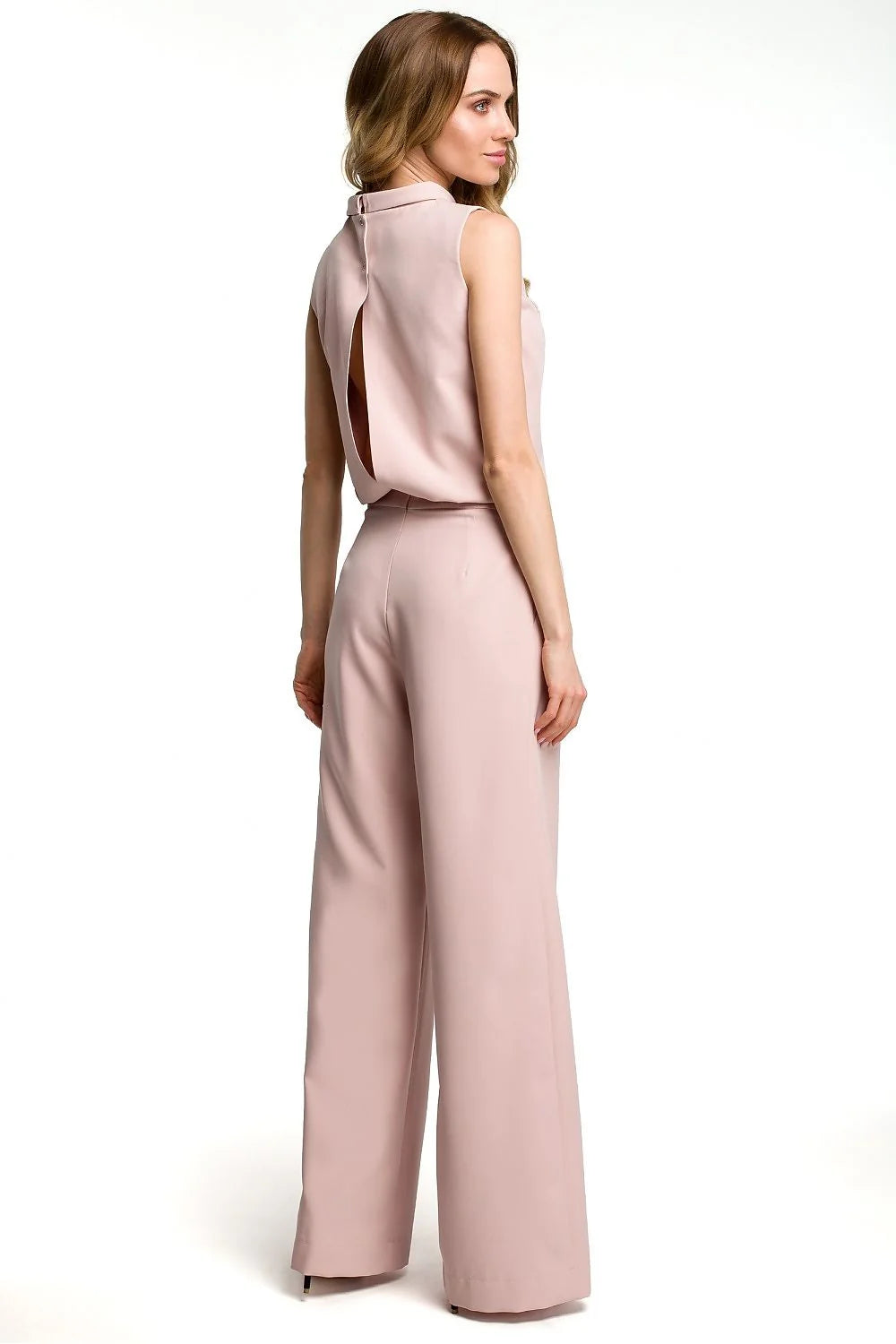 Ensemble pantalon et haut noir fluide élégant classique pour femmes modernes mode chic polyvalente