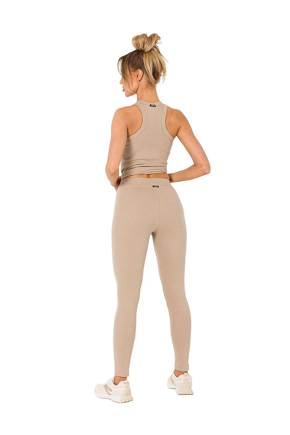 Leggings Moe pour femmes mode sport coupe ajustée elasthanne coton vert vif tendance basique yoga fitness