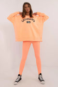 Ensemble casual femme sweatshirt oversize legging coton couleur pastel occasions quotidiennes confort style moderne tendance mode été 2023