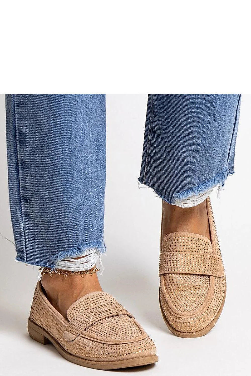 mocassins solea femme tressés beige cuir caoutchouc confortables légers respirants slipon bride penny bout arrondi semelle plate cousue casual chic