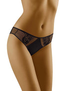 Culottes élégantes en dentelle noire tulle sexy motifs floraux transparents confort séduction moderne femmes
