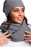 Écharpe Infinity BE Knit femme style moderne acrylique 100% snood doux chaud automne hiver accessoire mode