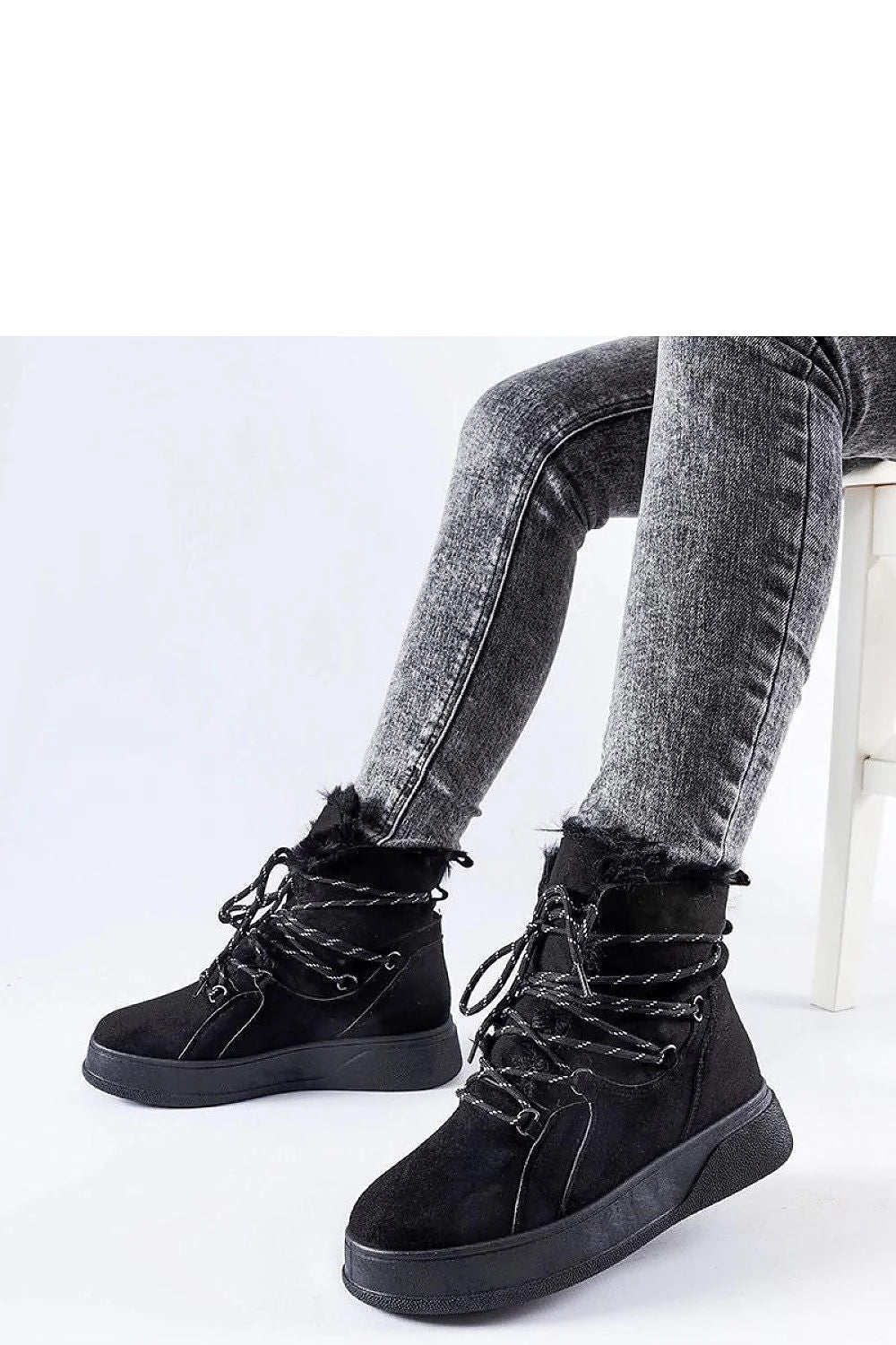 Bottes de neige Solea femmes design moderne fourrure plateforme hiver bottines élégantes confortables cuir écologique