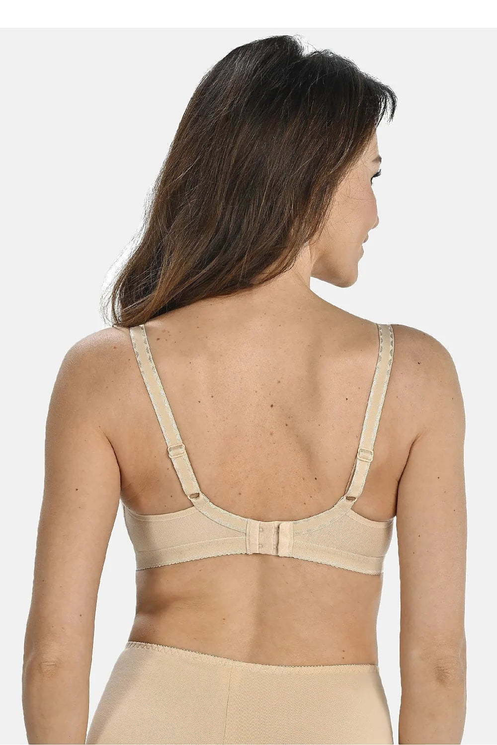 brassière allaitement sans armatures confortable pratique élégant beige doux maternité coton élasthanne extensible doublé emboîtant bretelles larges réglables