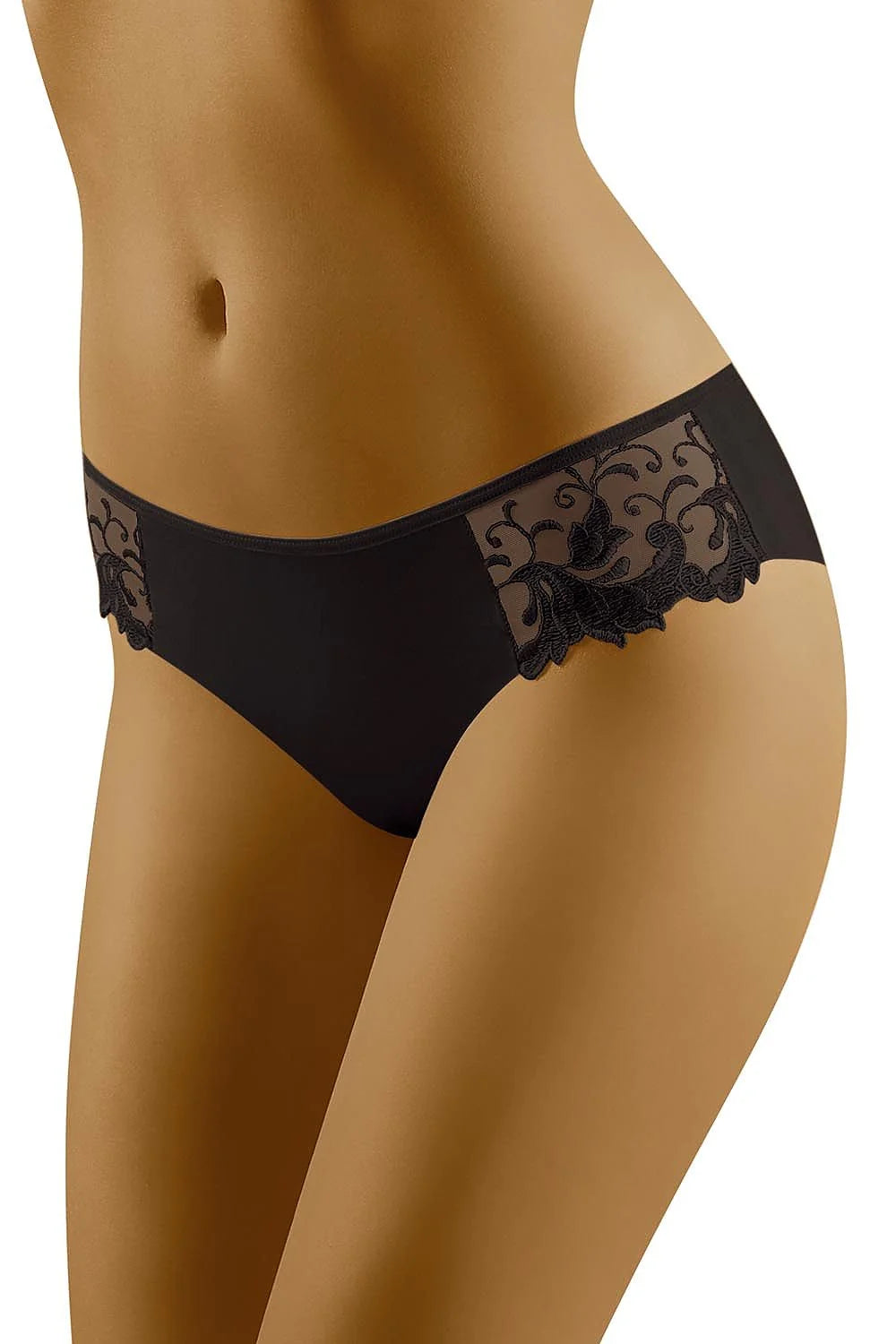 Culottes en dentelle Wolbar chic élégantes avec broderies florales pour confort et style quotidien