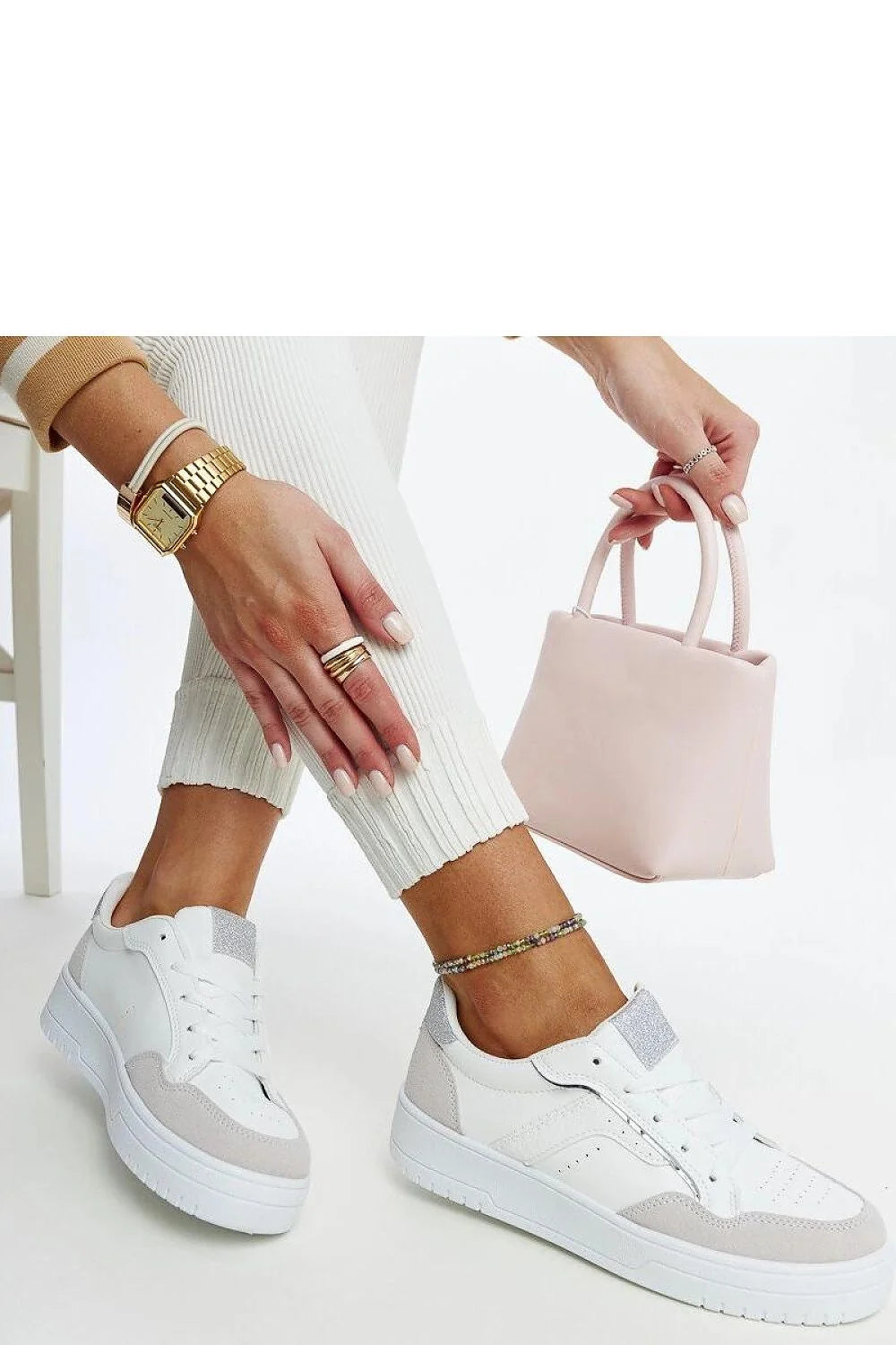 Baskets Solea Classiques Basse Semelle Épaisse Blanc Gris Cuir Semelle en Caoutchouc Haute Qualité Femme Été Printemps Occasions Décontractées Mode Raffinée
