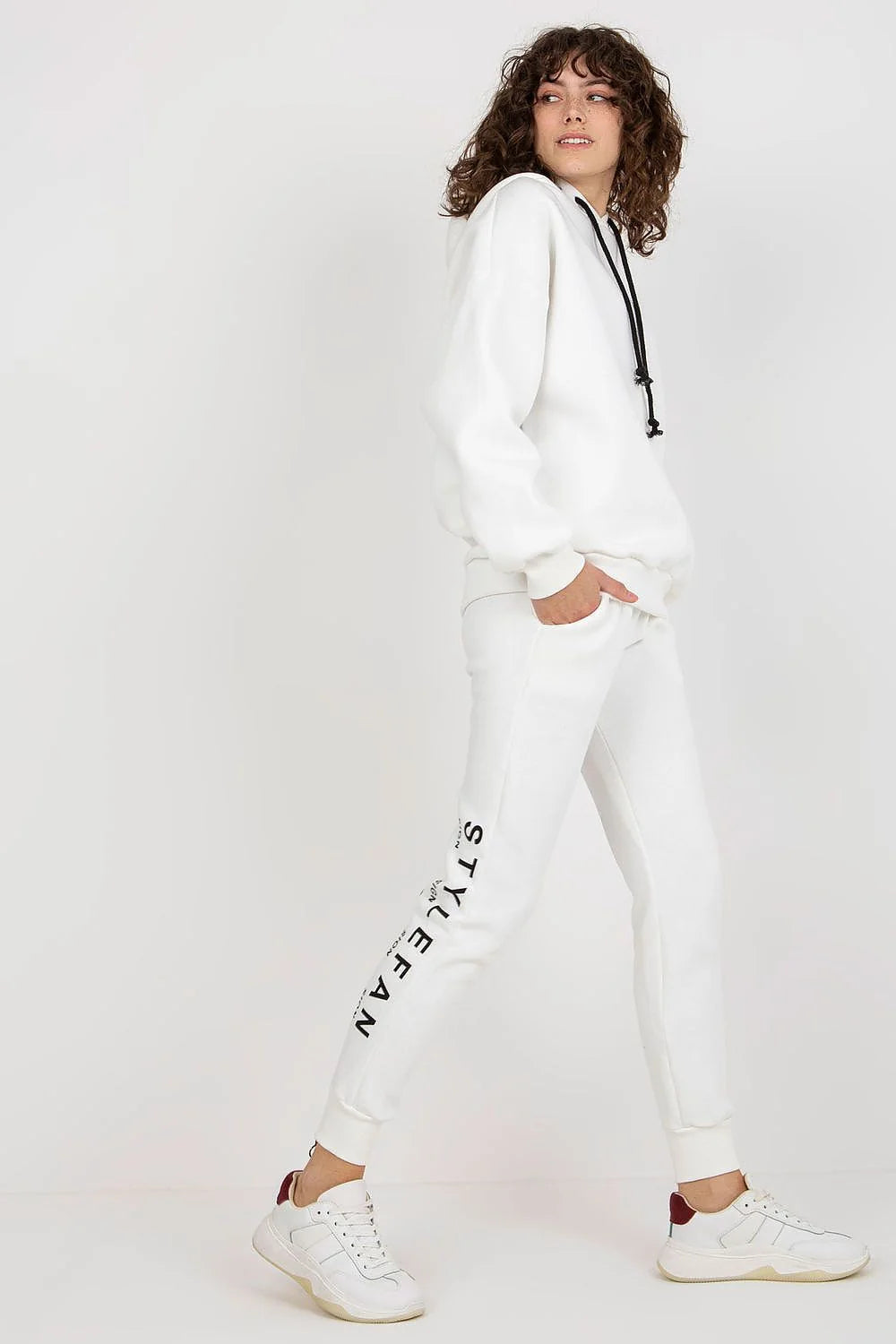 Ensemble de survêtement Ex Moda pour femmes, sweat à capuche et joggers, couleur rouge, confort et style, tailles universelles