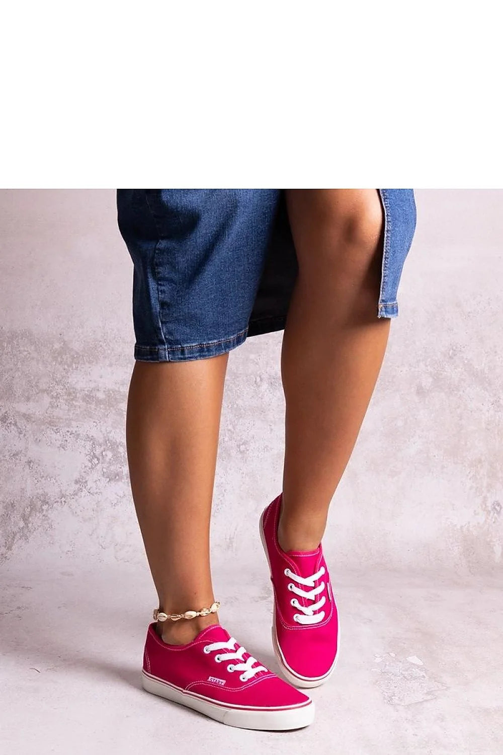 Baskets classiques féminines Adidas Solea rose vif confortable style décontracté matériau durable caoutchouc semelle extérieure
