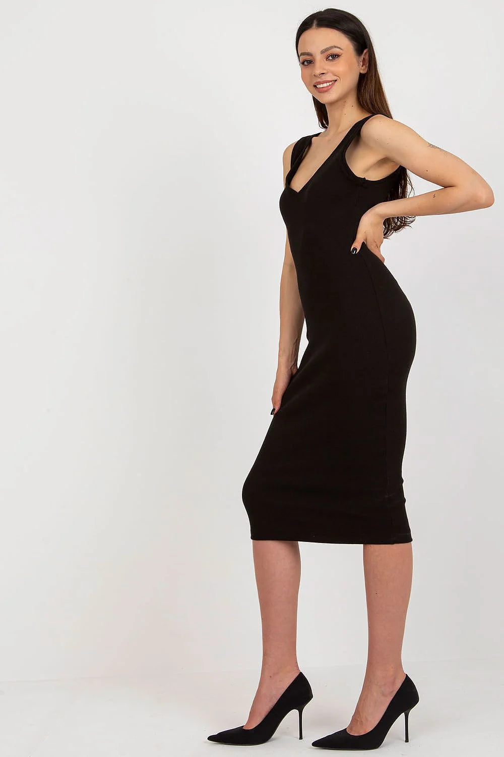 Ensemble femme élégant chemisier robe encolure cœur décolleté V élasthanne 95% coton femmes occasions multiples