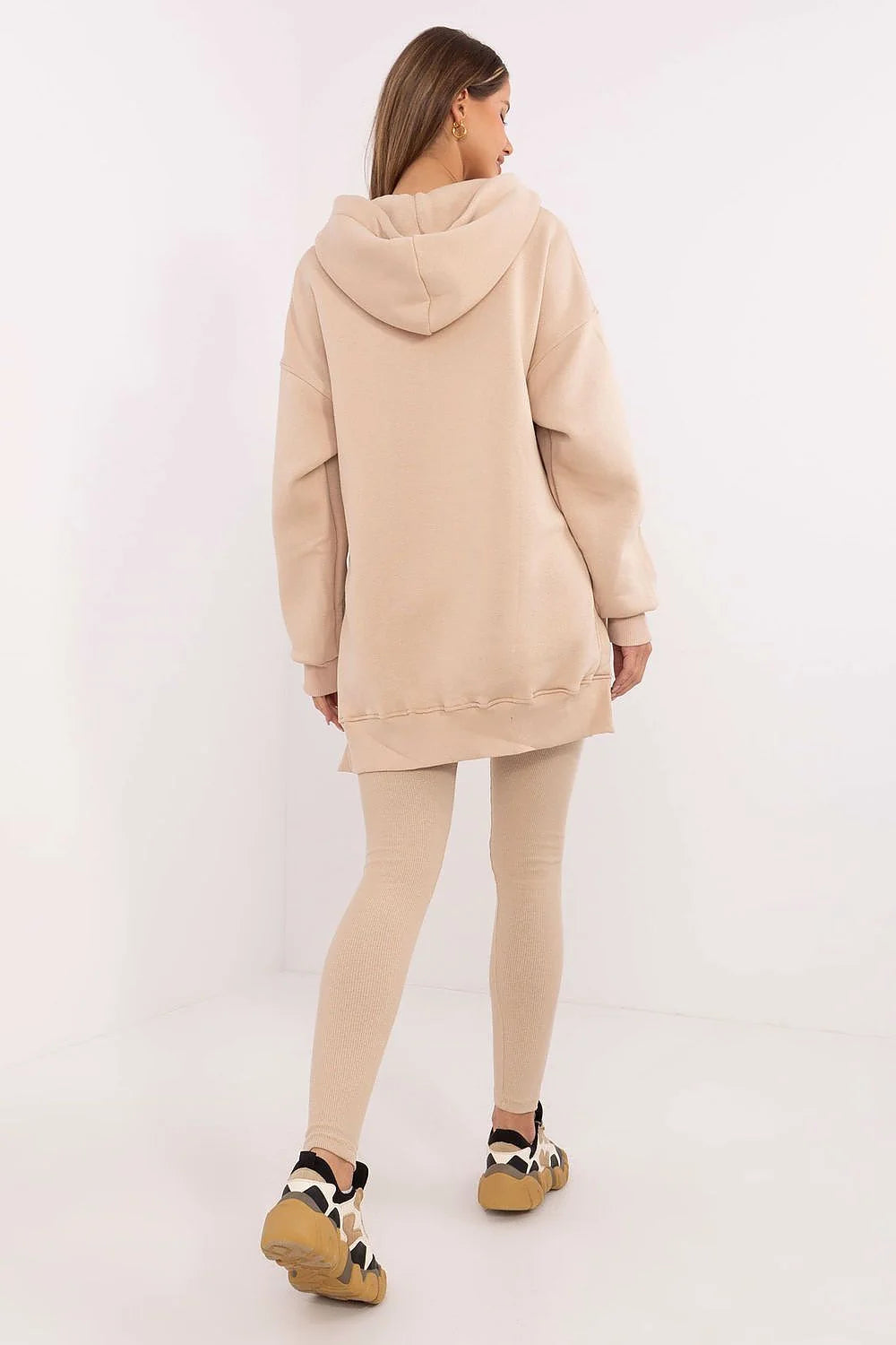 Ensemble féminin décontracté hoodie leggings sweat capuche jogging femme