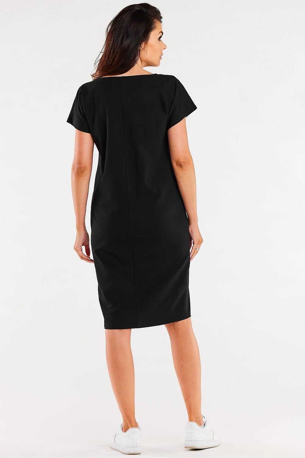 Robe de jour Infinite You été manches courtes élégante confortable coton élasthanne taille ajustable femme
