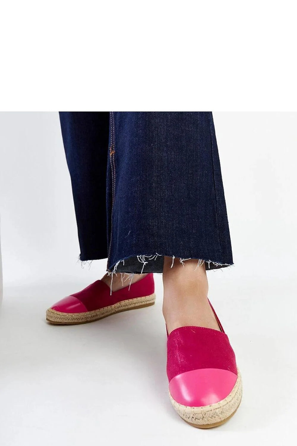 Espadrilles pour femmes rose vif été 2023 espadrilles à enfiler tige textile semelle jute style casual chic confortable idée cadeau mode été espadrilles Carugo look estival talon confortable occasionnalités multiples
