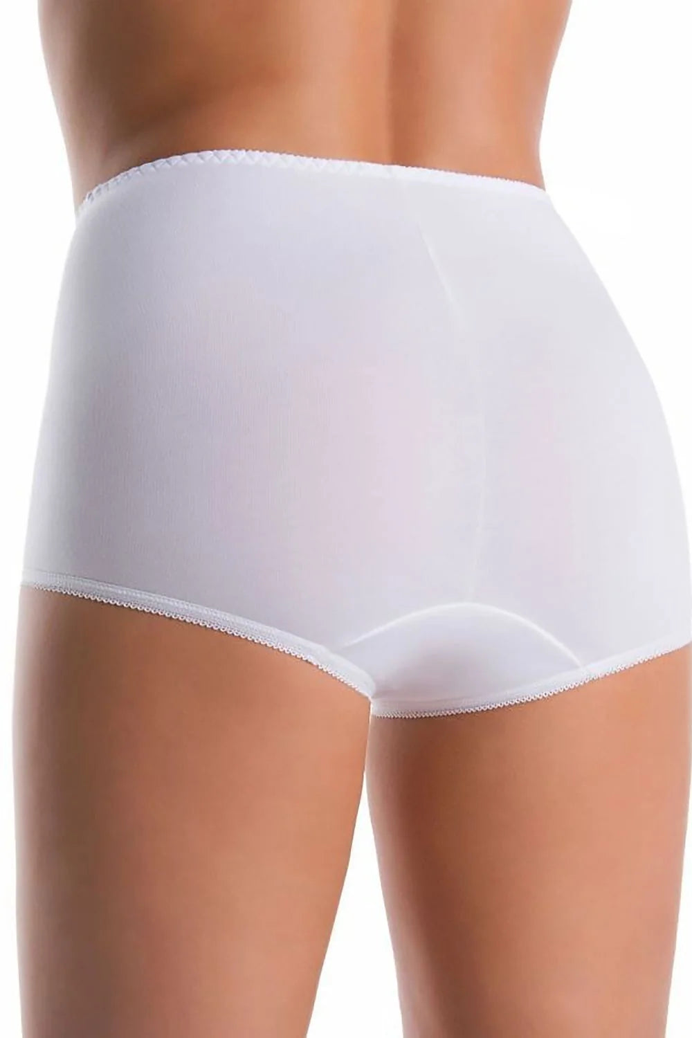 Ensemble Teyli Culottes Taille Haute Femme Bambou Blanc Pur Minimaliste Doux Confort Optimal Absorption Humidité Antibactérien Matériau Haute Qualité