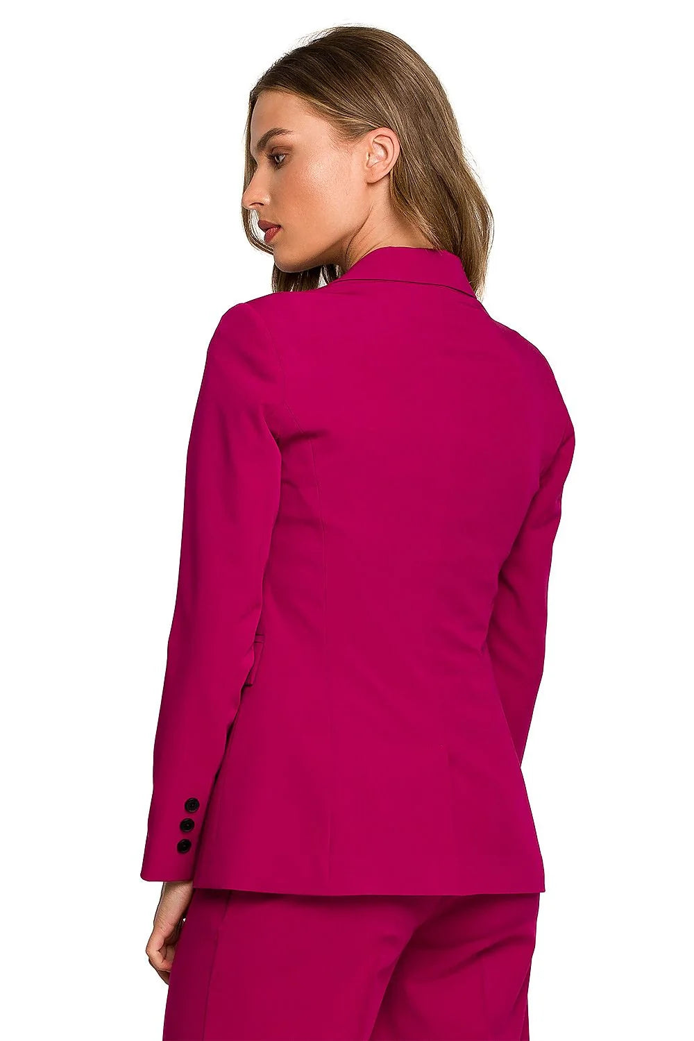 Blazer femme Stylove vert émeraude classique élégant veste ajustée doublée élasthanne polyester viscose taille L M S XL XXL