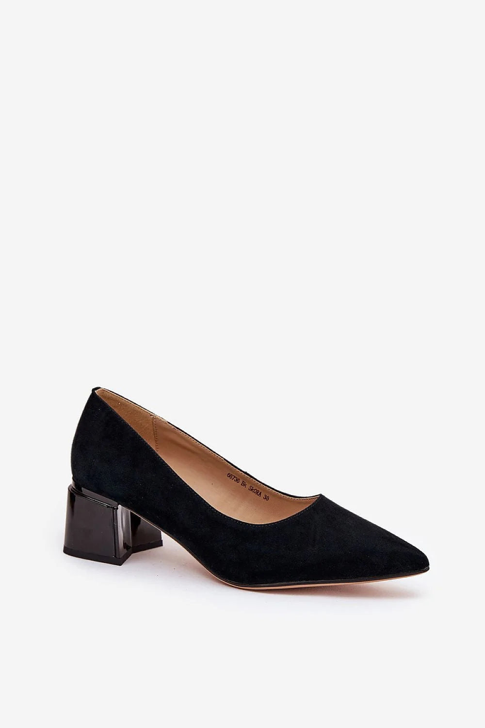 Escarpins à talons daim naturel élégance intemporelle confort cuir souple bureau soirée noir femme mode chaussures