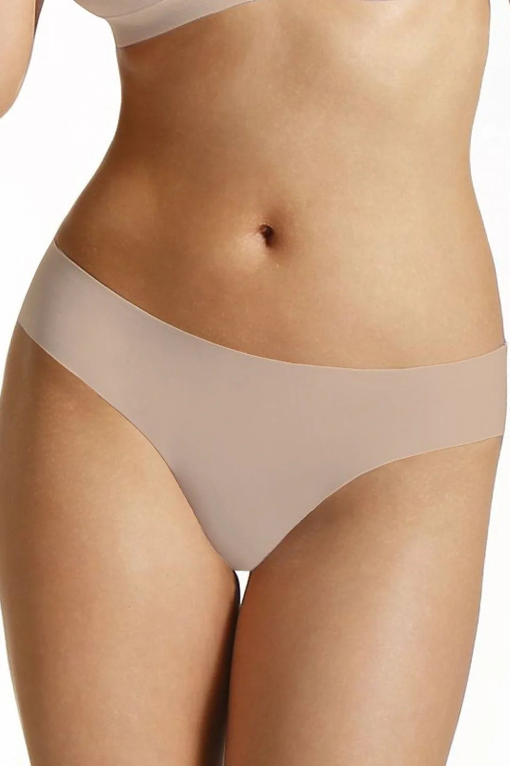 culotte femme bikini blanche sans coutures laser découpées microfibre extensible elasthanne polyamide taillebasse échancrée maintien confortable discret invisible lisse quotidien