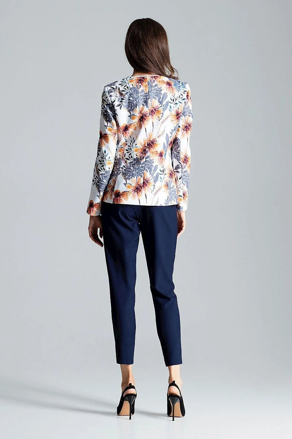 Veste tailleur femme rouge polyester élasthanne élégante ajustée manches longues professionnelle réunions formelles