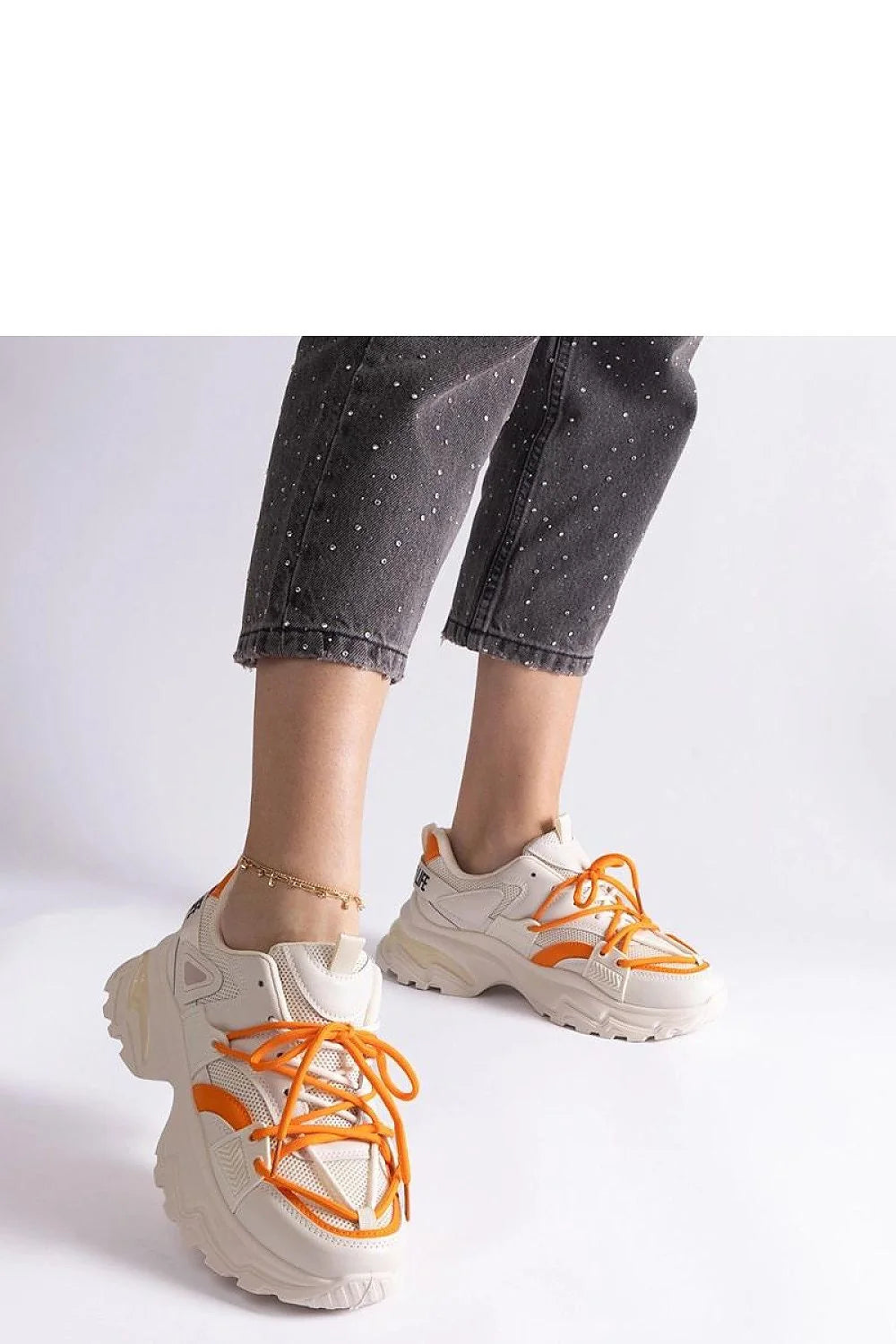 Baskets urbaines pour femmes design moderne couleur contrastante cuir écolo confort durabilité Sneakers chunky