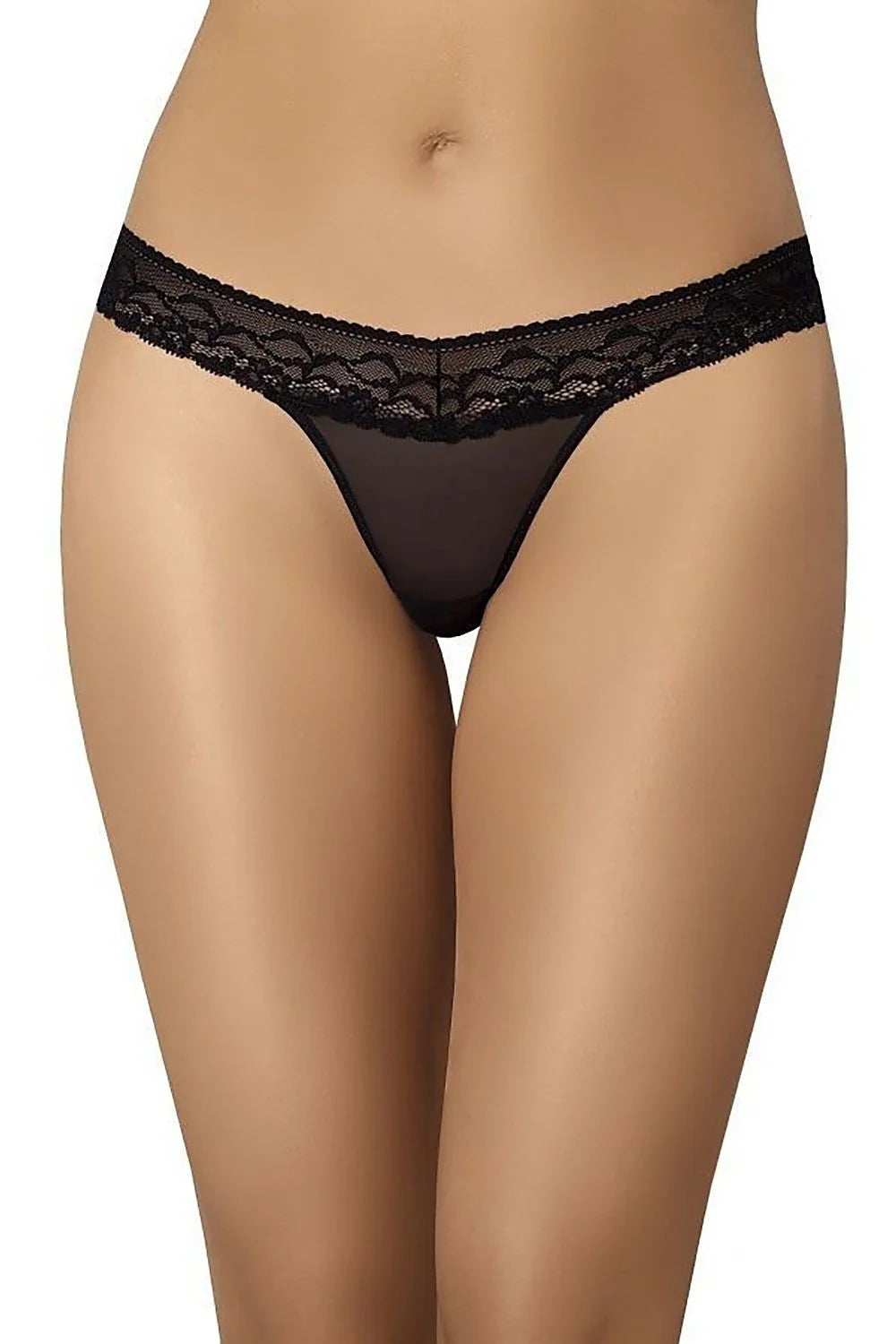 Ensemble de 3 strings sexy en dentelle et maille femme noir blanc beige ajustables confortables