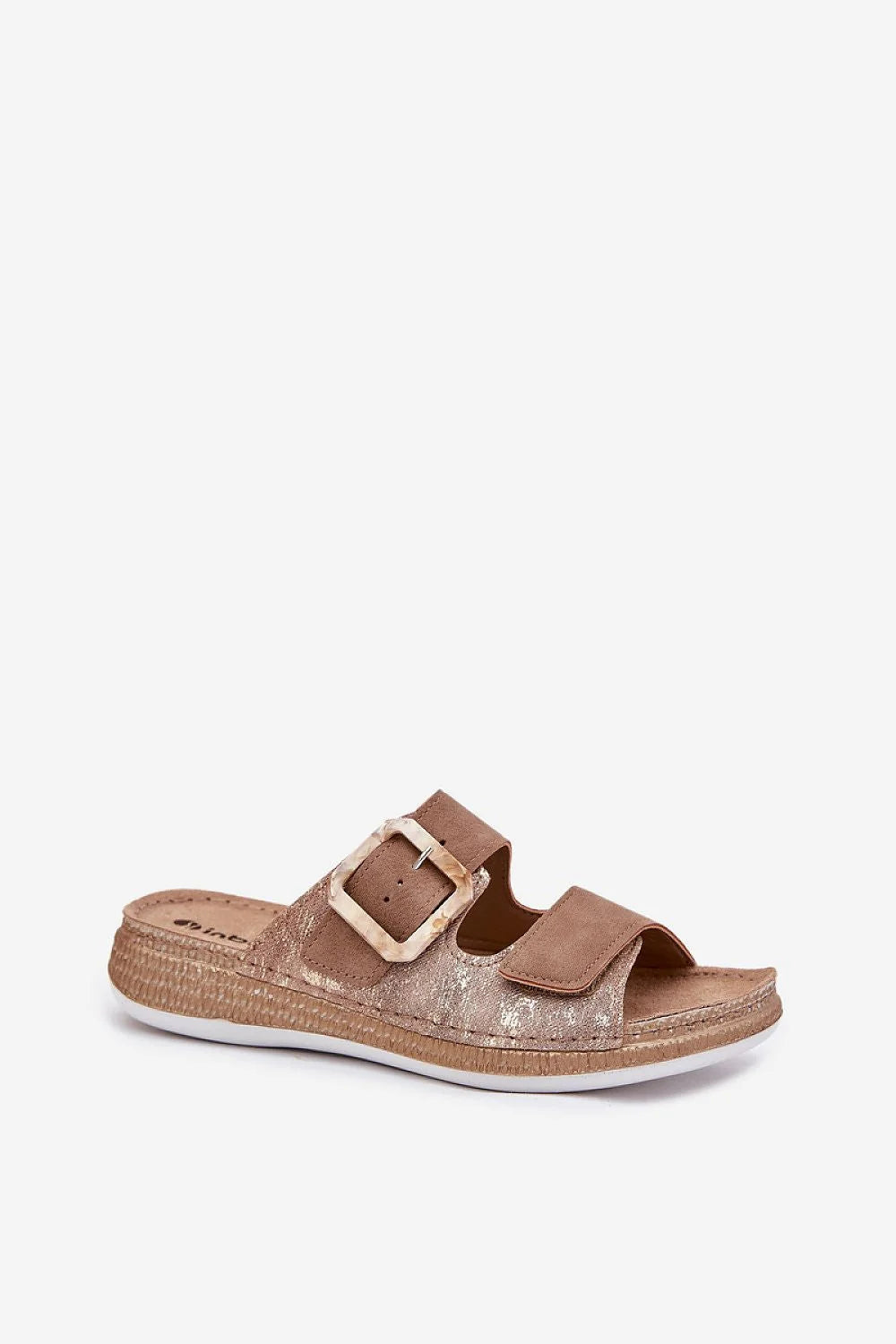 sandales femmes casual élégantes cuir taupe jute plateforme compensée espadrille semelle blanche antidérapante bride réglable boucle écaille chaîne cheville argentée