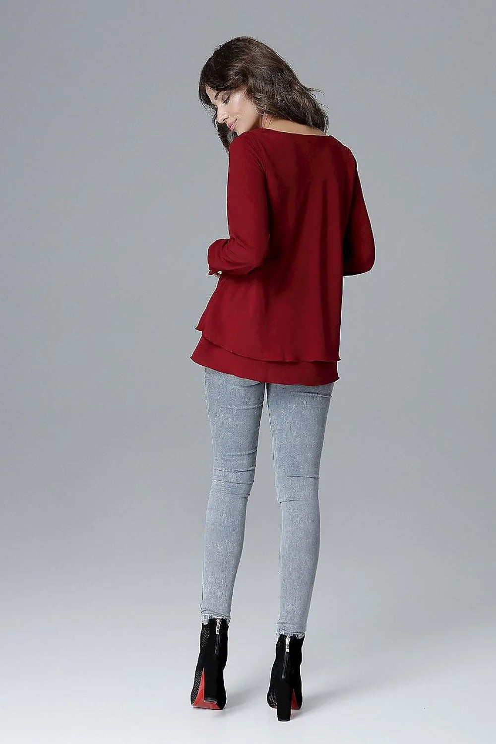 Chemisier Lenitif en Polyester Blanc Moderne et Confortable pour Tenue Décontractée Femme Style Urbain