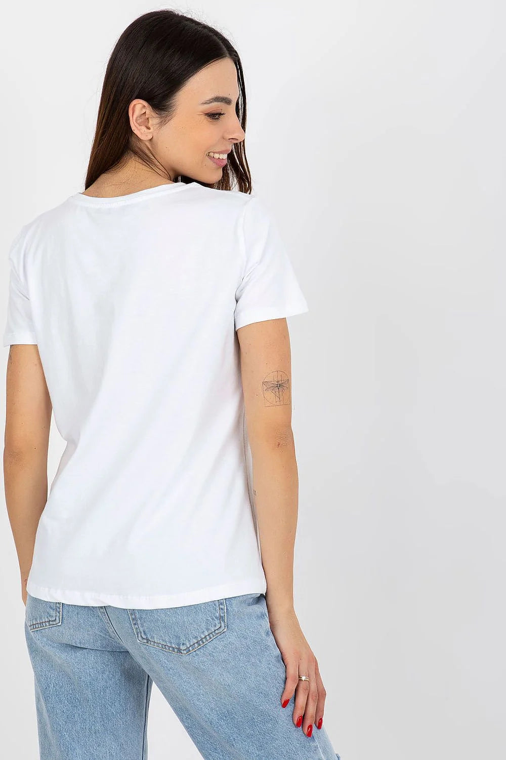 T-shirt femme court manches courtes encolure ronde étoile verte Casual coton respirant confortable look quotidien détendu polyvalent