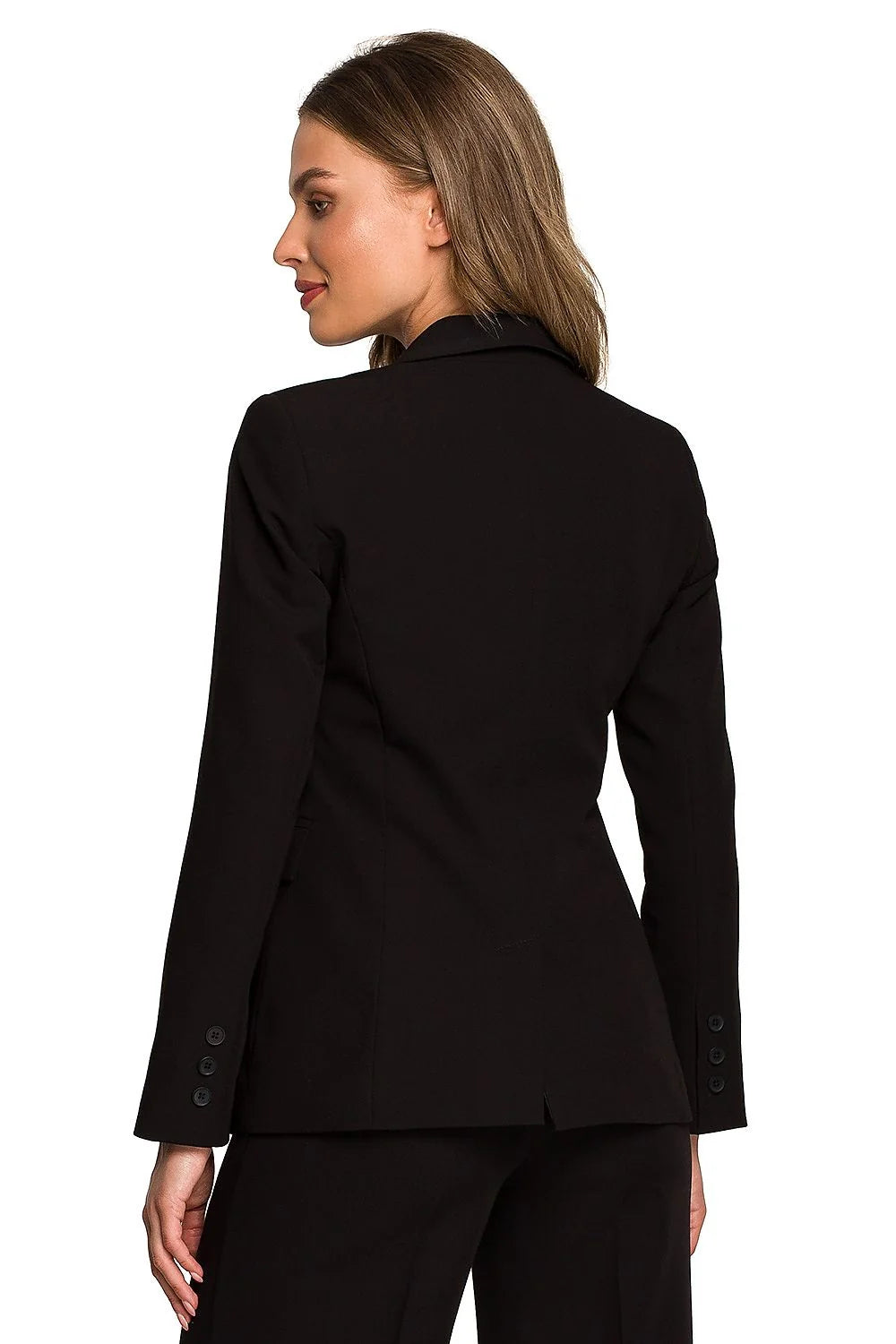 Blazer femme Stylove vert émeraude classique élégant veste ajustée doublée élasthanne polyester viscose taille L M S XL XXL