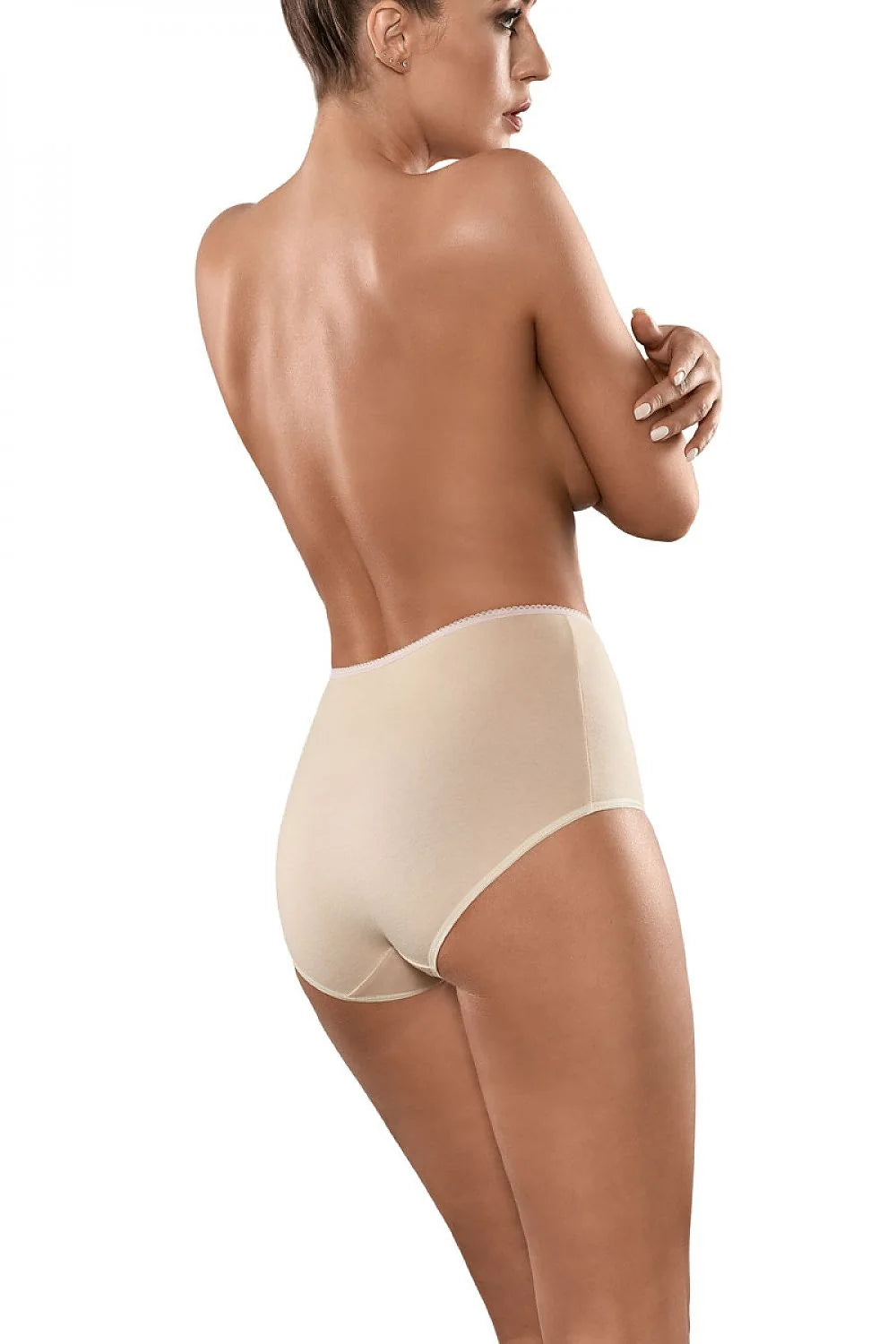 Culotte taille haute coton noir confort quotidien soutien parfait lingerie femme élégance intemporelle