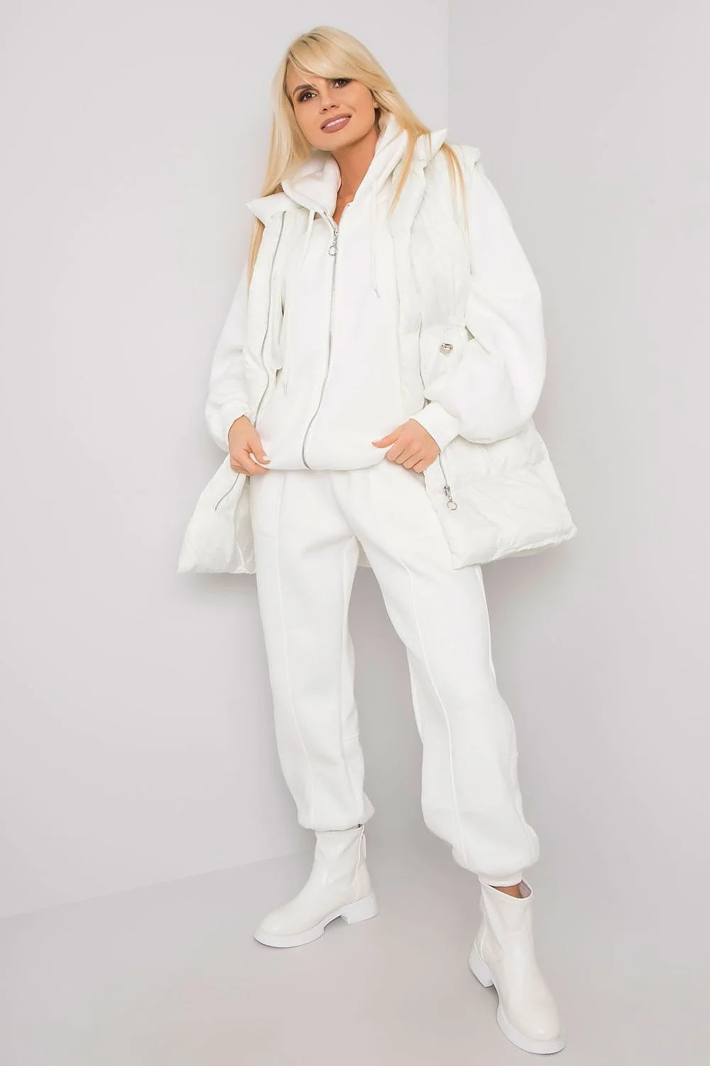 Ensemble Ex Moda mode femme athleisure doudoune sweat survêtement confort