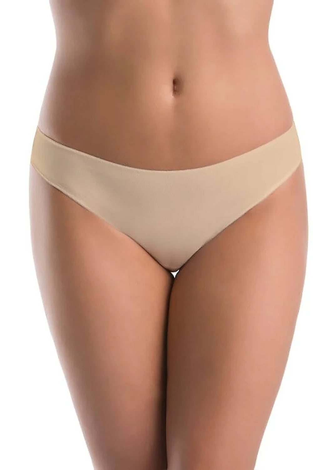 culotte bikini femme nude nylon elastane microfibre extensible taille basse échancrée sans coutures bord plat antimarques invisible moulant confort quotidien