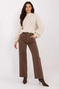 jean femme coupe droite taille haute coton élasthanne stretch confortable durable intemporel polyvalent poches fermeture éclair bouton casual chic