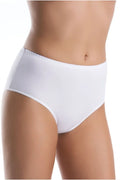 culottes Teyli bambou blanches taille haute coupe montante confortables respirantes hypoallergéniques douces doublure coton renforcée maintien