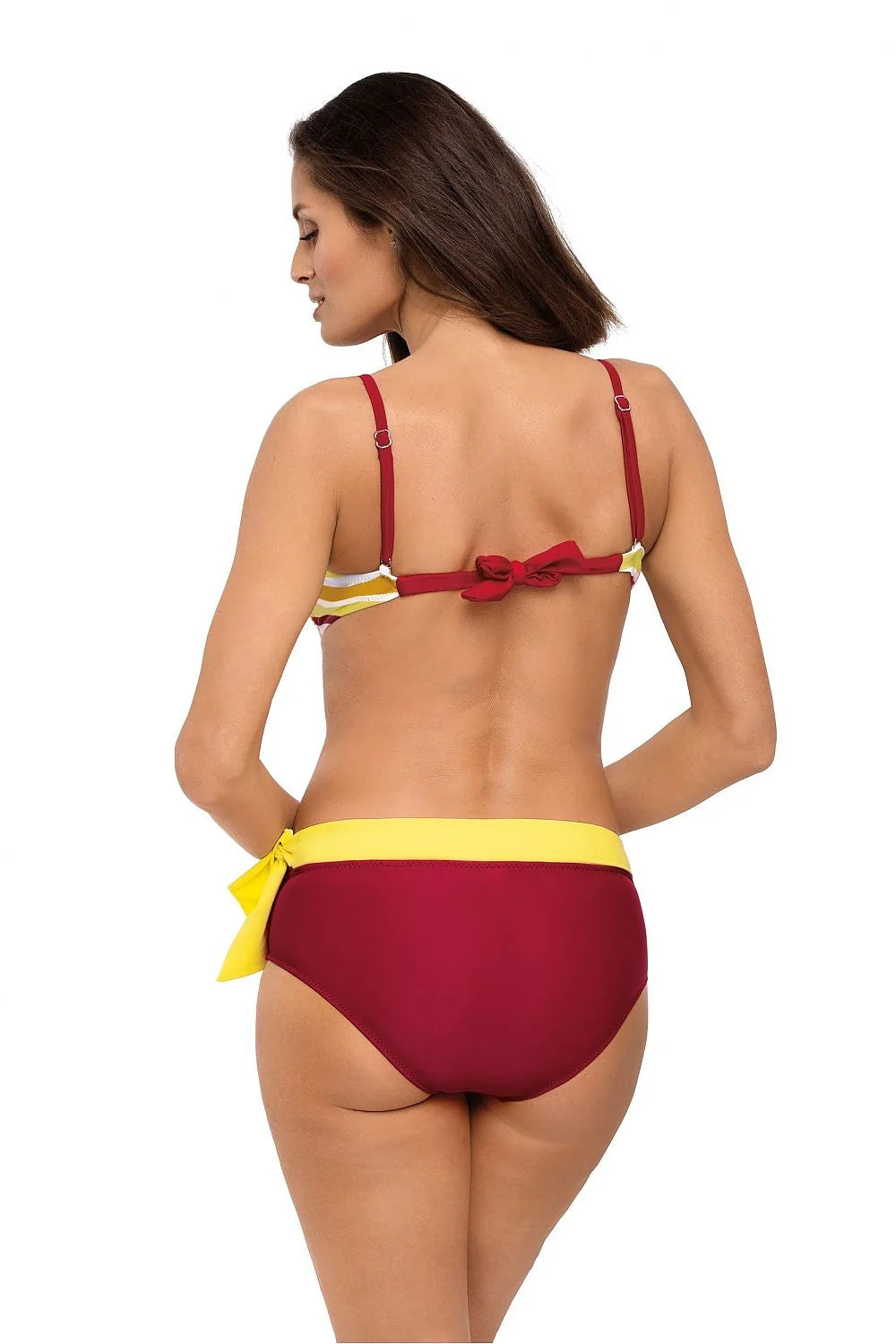 Maillot de bain deux pièces en tissu italien élégant et confortable pour un été stylé