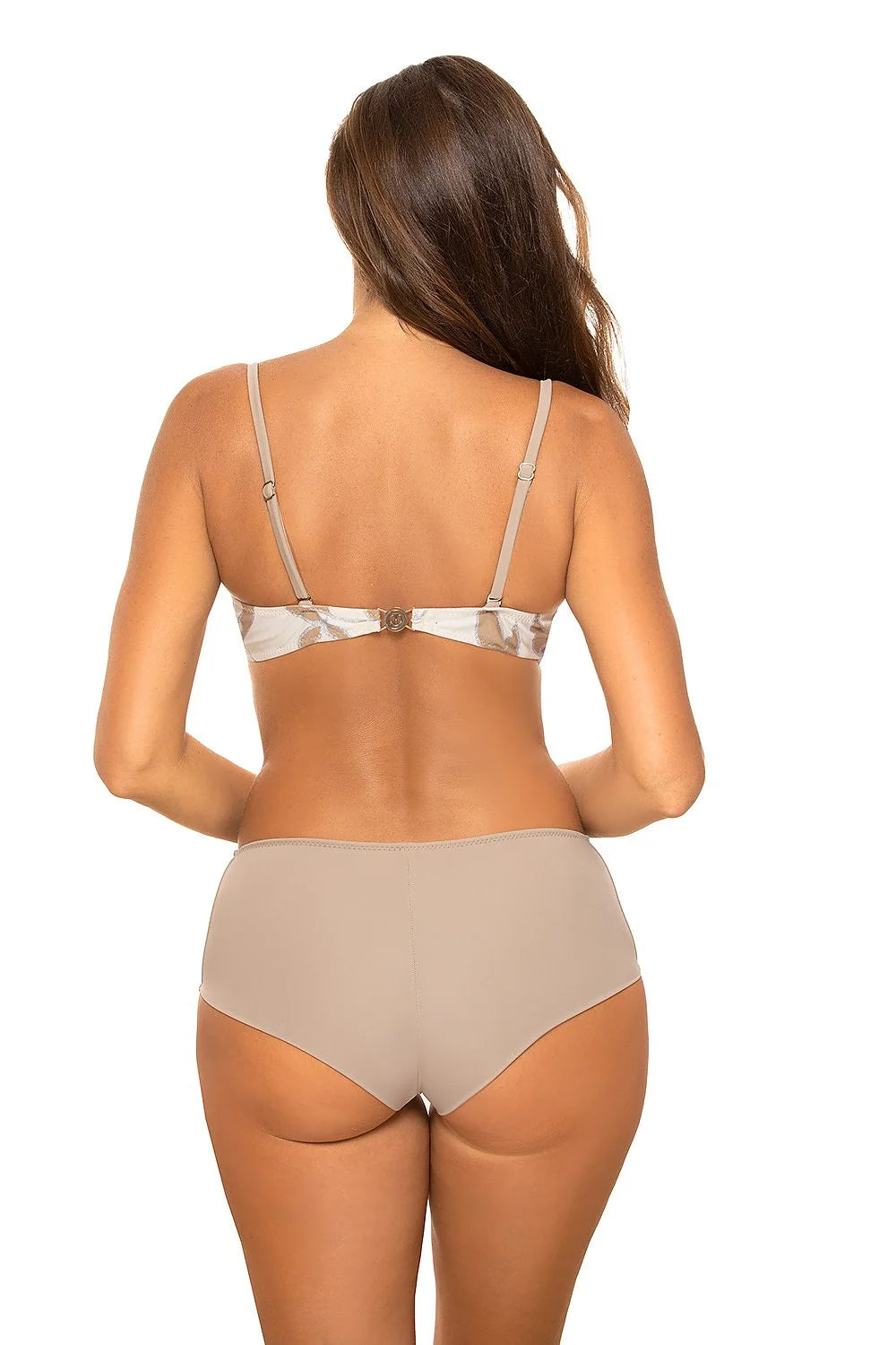 Maillot de bain deux pièces Marko bikini push-up cœur haut ajustable culotte brazyliane tissu italien Carvico Tessuti femmes plage piscine