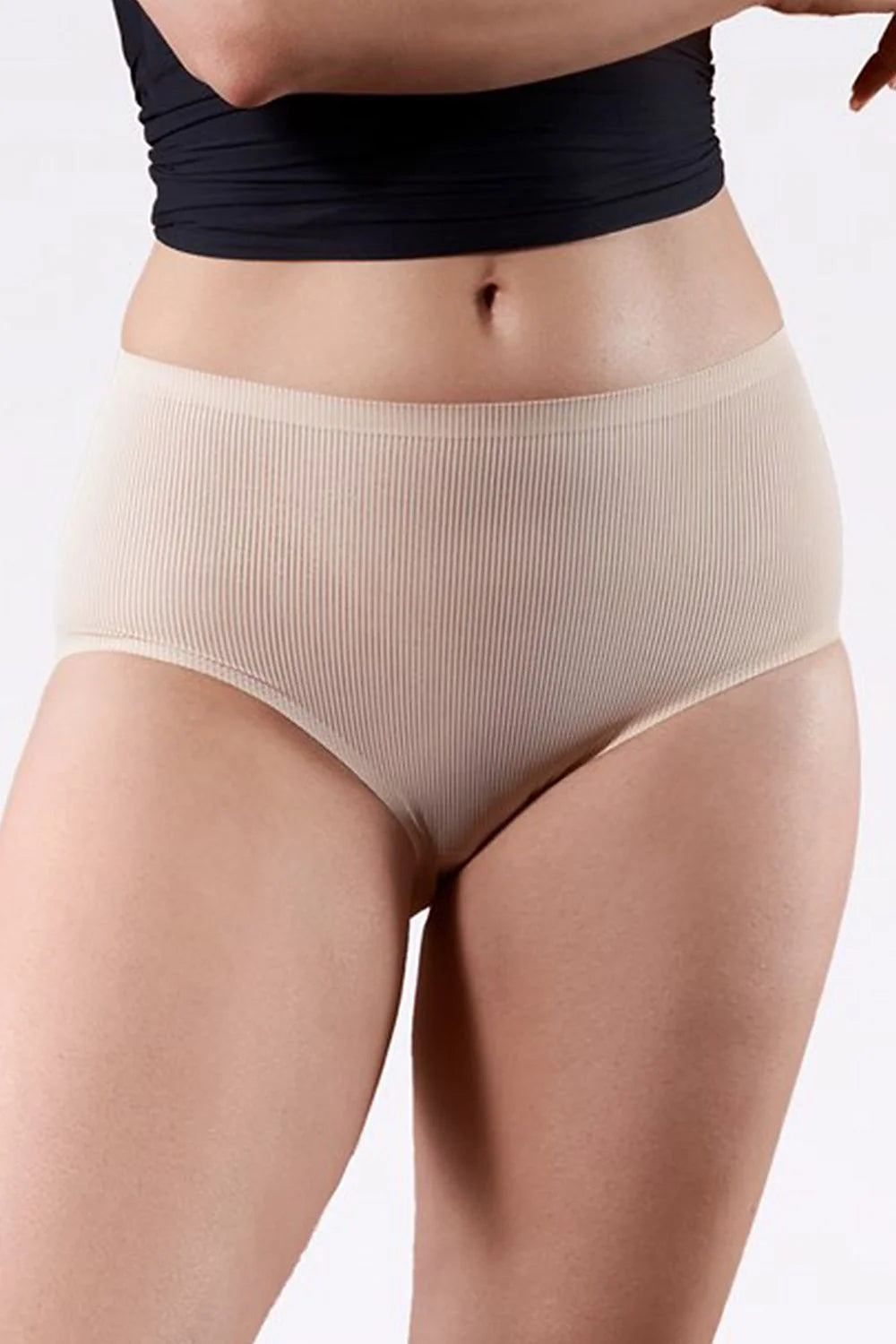 Culotte Julimex taille haute sans frottement matière douce respirante élastique confort quotidien femmes morphologies