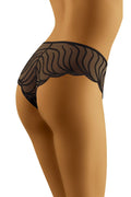 Culottes tulle noir sexy motifs brodés transparents échancrées confort élégant luxe féminin femmes