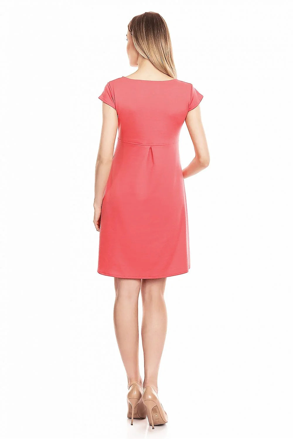 Robe de grossesse Pee Ka Boo élégante ample bas évasé nœud décoratif poches coulissantes polyester viscose noire polyvalente future maman