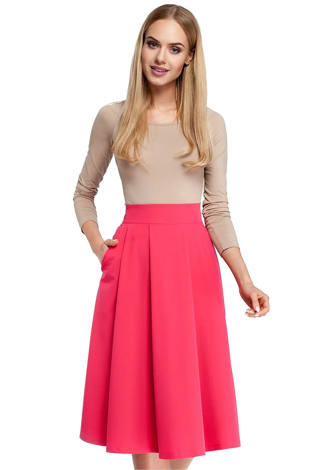 Jupe évasée en tissu raffiné élégante et confortable pour femmes modernes occasions formelles et décontractées