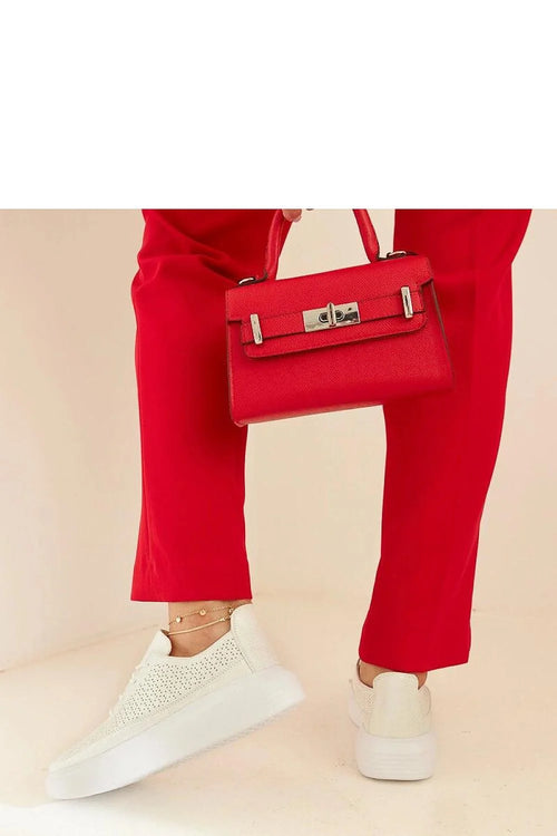 Baskets Solea Blanches Design Moderne Épuré Femme Cuir Écologique Haute Qualité Semelle Épaisse Fermeture Lacets Été
