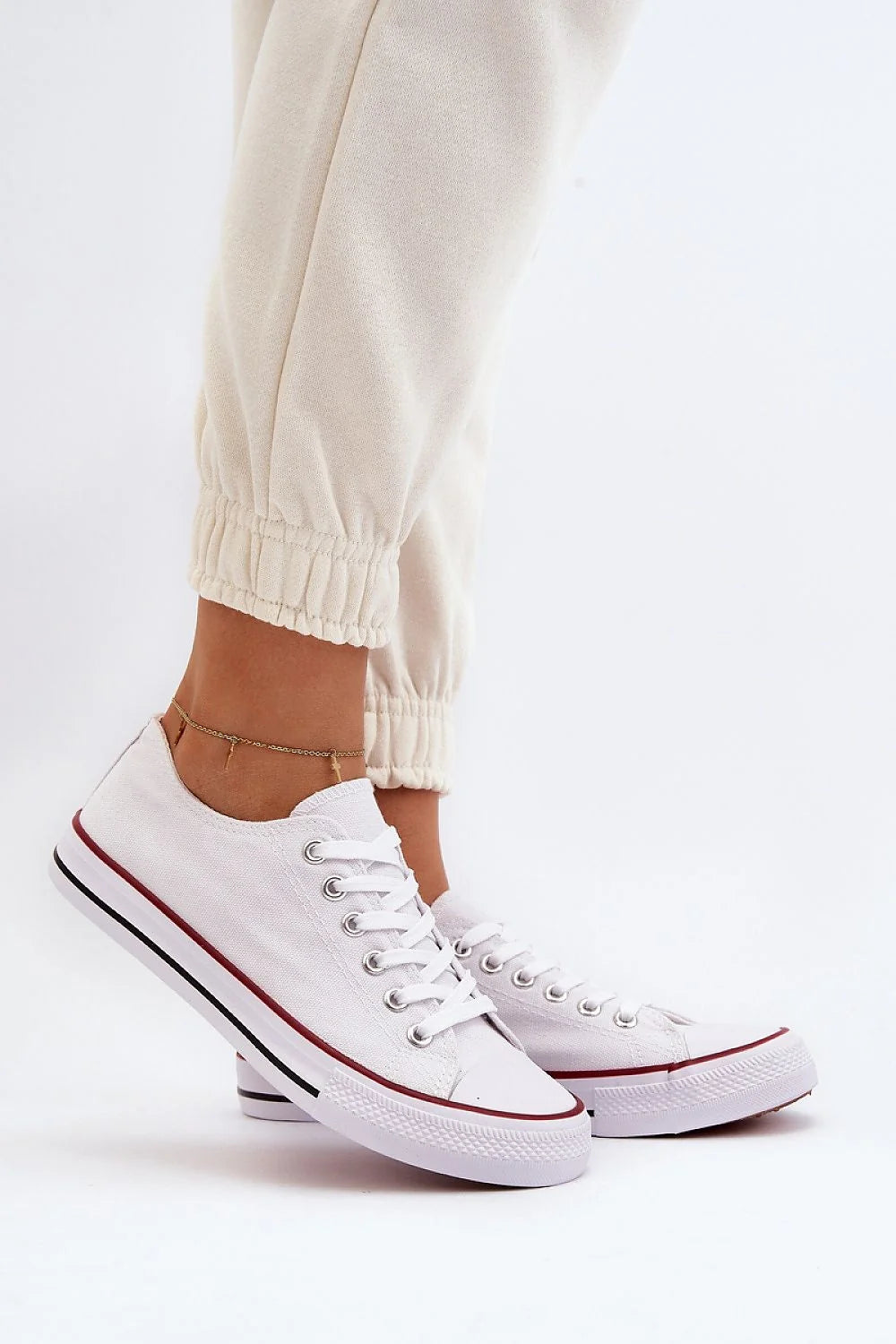 Baskets basses pour femmes en tissu, semelle en caoutchouc, style classique, confortable et versatile, chaussures été printemps