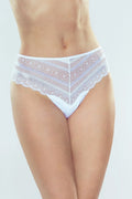 Culotte Eldar dentelle géométrique floral femme coupe brésilienne taille basse élastique coton élasthanne Pologne