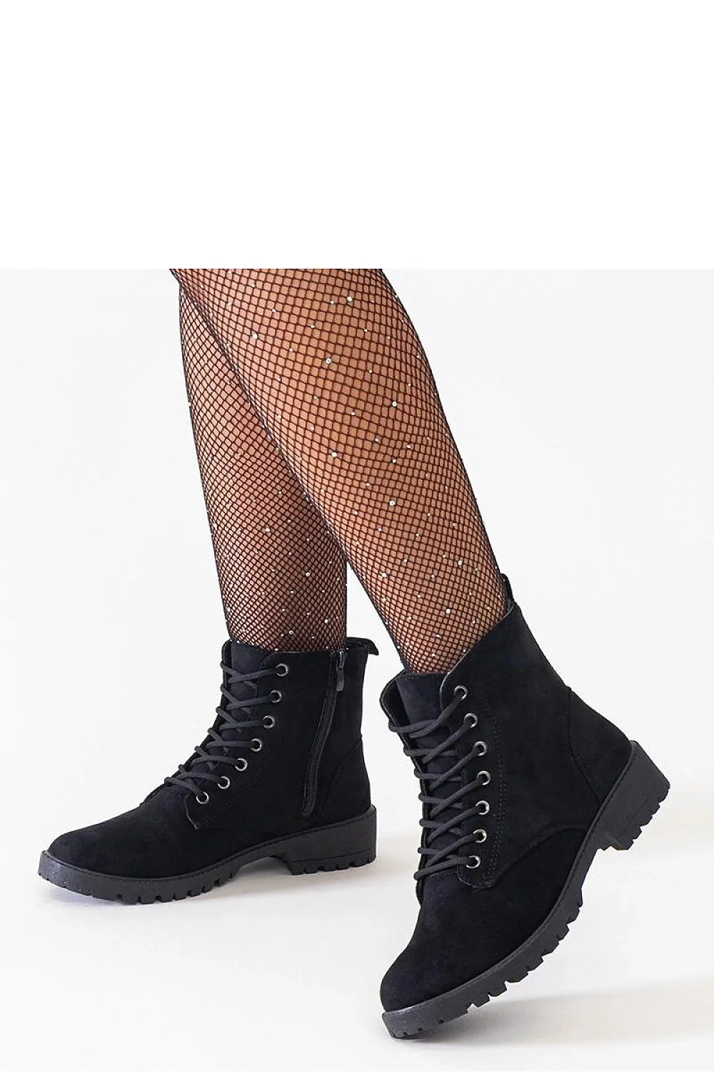 Bas résille noir paillettes incrustées glamour élégant moderne ajusté transparent soirée femmes mode