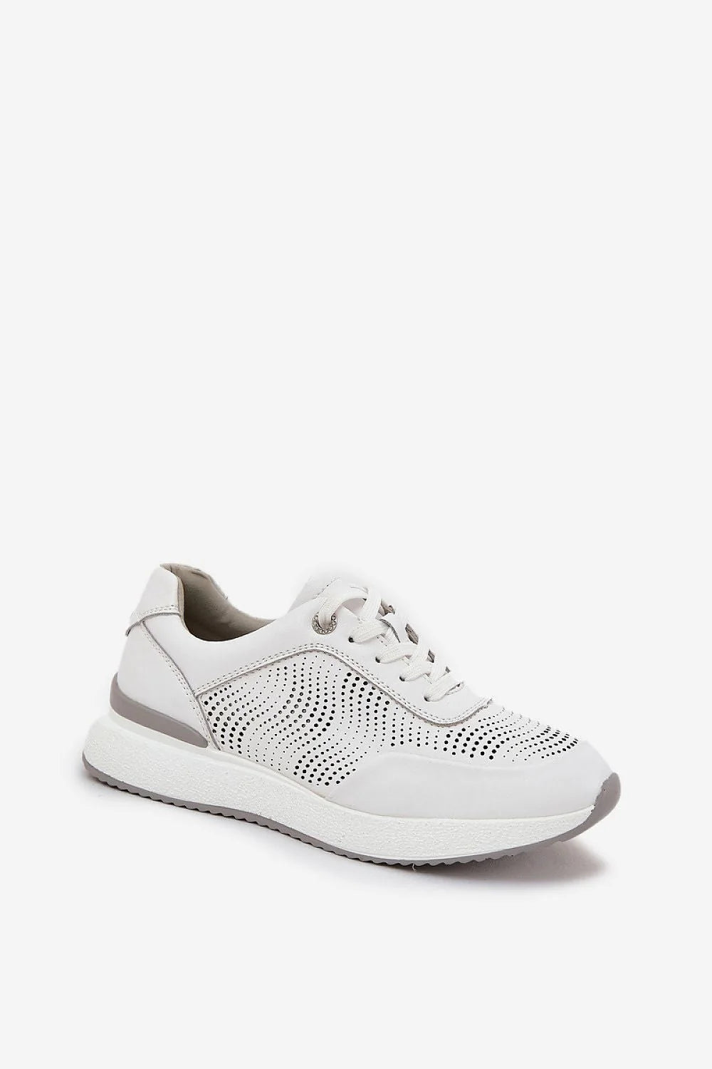 Chaussures de sport Step in style pour femmes, design moderne épuré, cuir naturel, semelle intérieure Comfort Shoes, baskets légères et confortables, idéales pour tous les jours