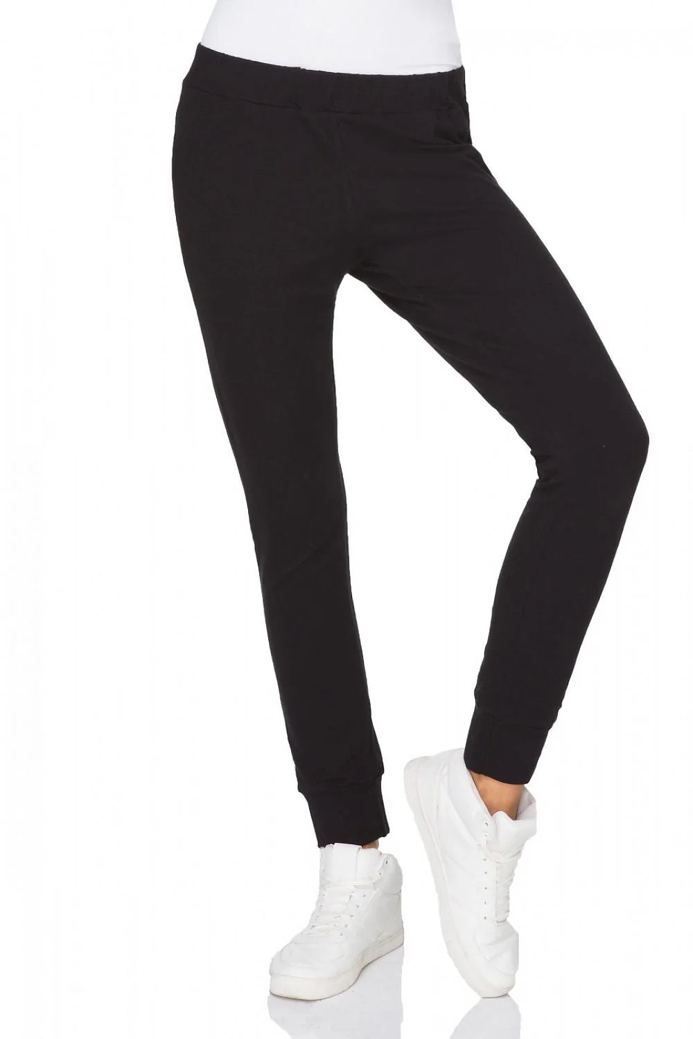 Pantalon de jogging bordeaux en coton confortable et sportif pour un look urbain décontracté chic