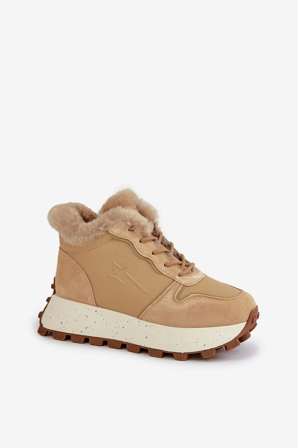 Bottines femmes cuir synthétique daim fourrure confort tendance hiver automne ajustables laçage fermeture éclair style moderne